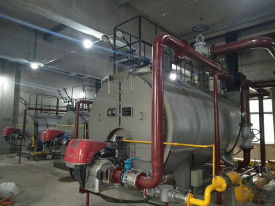 公司总承包建设的陕西发展和改革宣教中心锅炉房项目成功点火