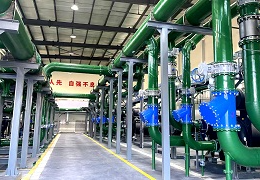 中国启源设计的国内单站换热规模最大的地热能热源项目成功并网投运